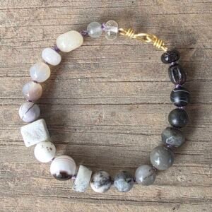 Hand-Knotted Gemstone Bracelet | Custom Made to Order