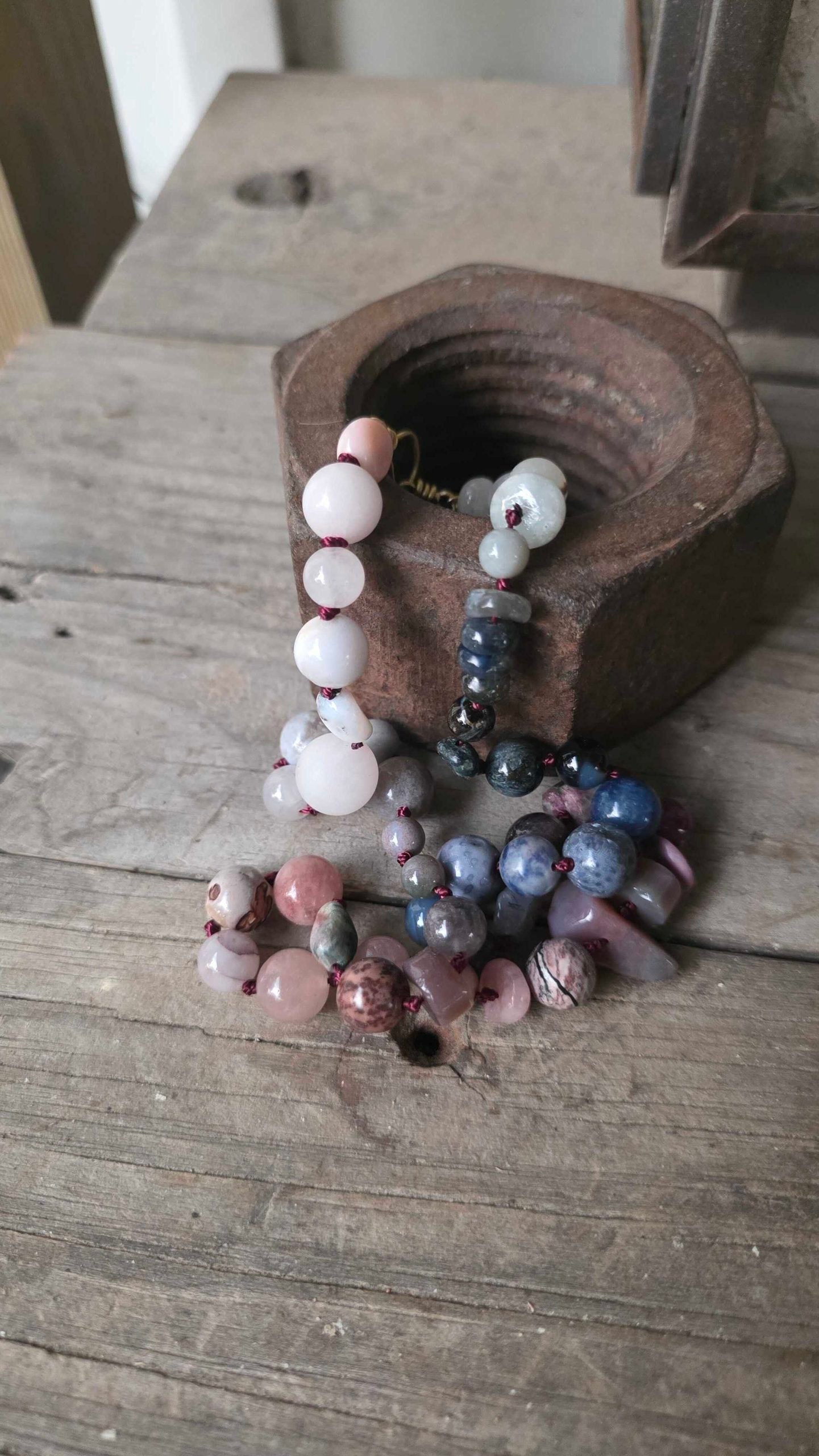 Hand-Knotted Gemstone Necklace | Custom Made to Order - Image 10