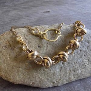 Solid Brass Necklace |  Made to Order